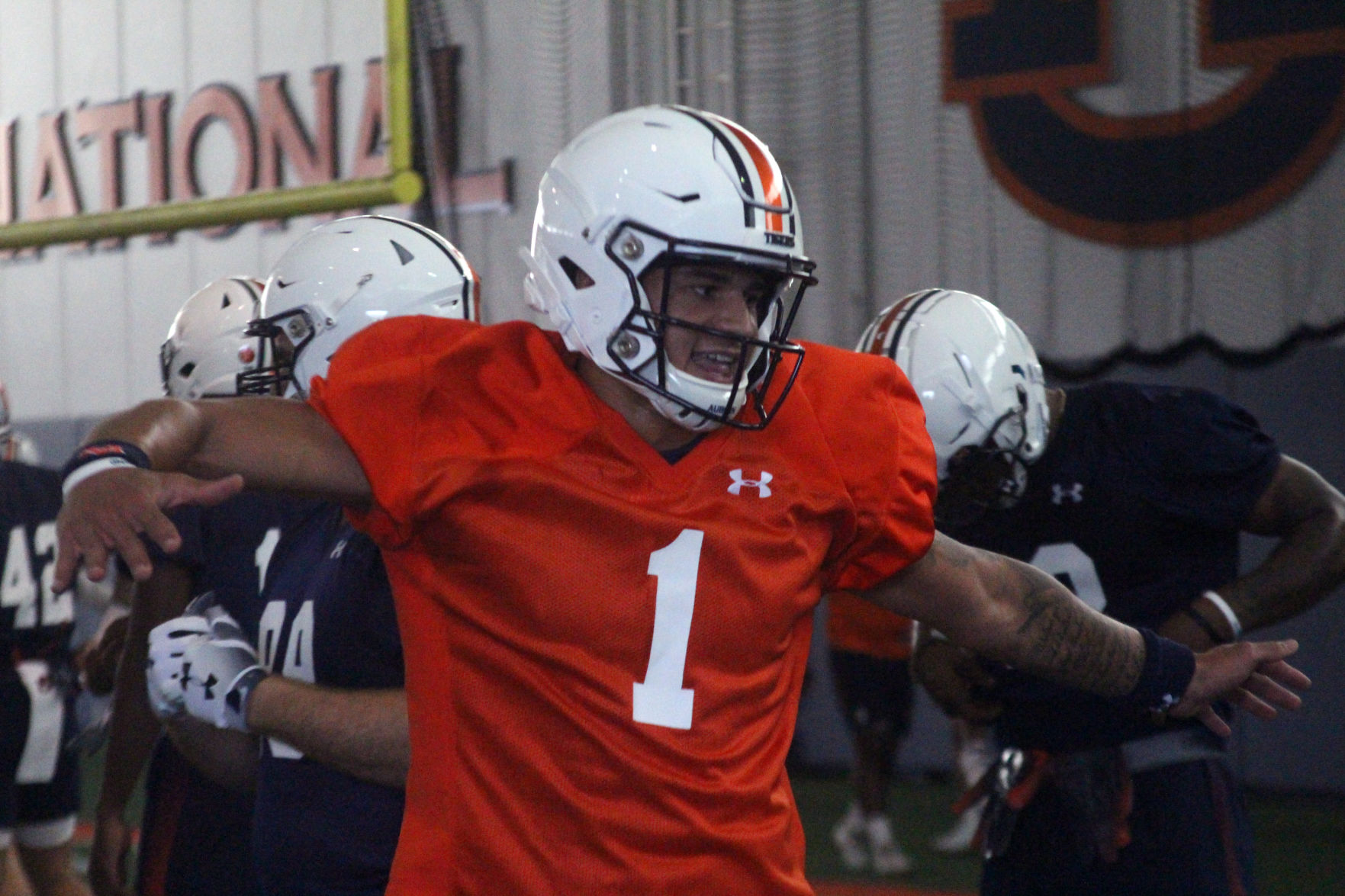 Auburn football first day of fall practice